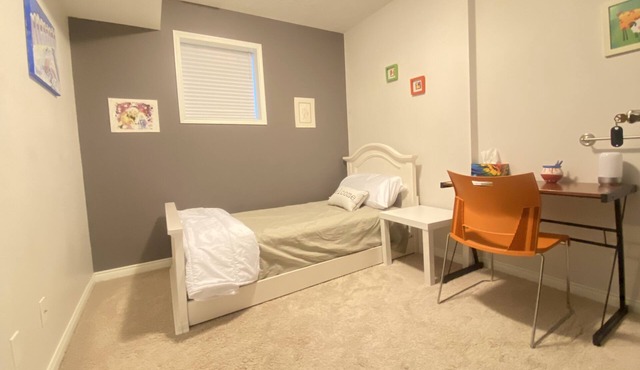 Gorgeously spacious 3 bedroom suite with fireplace