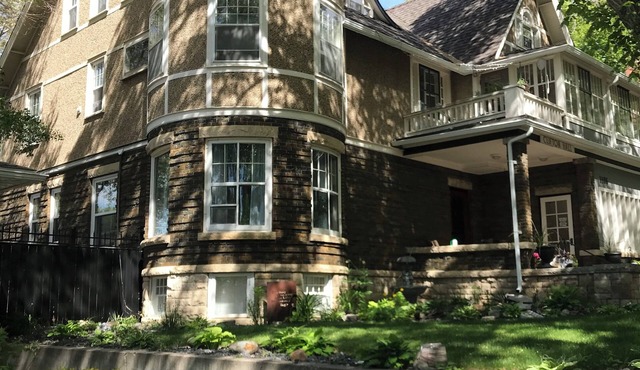 Grand 3 bdrm retreat in one of Moose Jaw’s most historic homes.