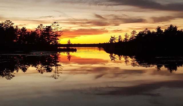 Great Quite Lake , big Bald Lake , With Access to Other Lakes , Great Fishing