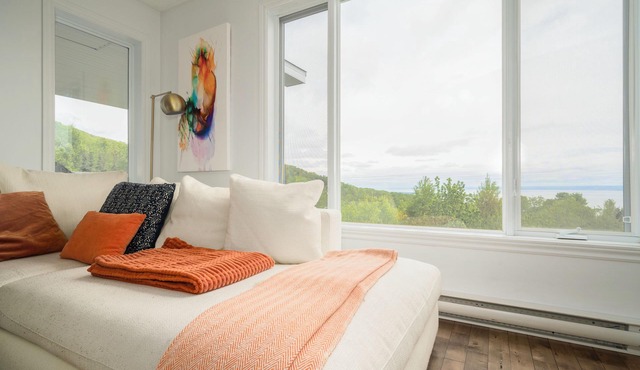 Hôtel à la maison - Le Beau-Mont, fleuve et spa
