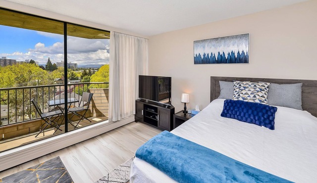 James Bay 1 Bedroom Executive Studio Condo with Spectacular Views