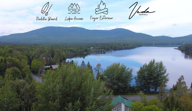 L'Amphora ♥ Lake Access + SPA ✸ Kayak & Sups ✦ Fire Pit