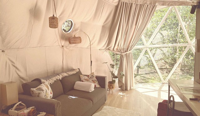 Large Glamping Geodesic Dome just minutes from Algonquin Park East Gate.