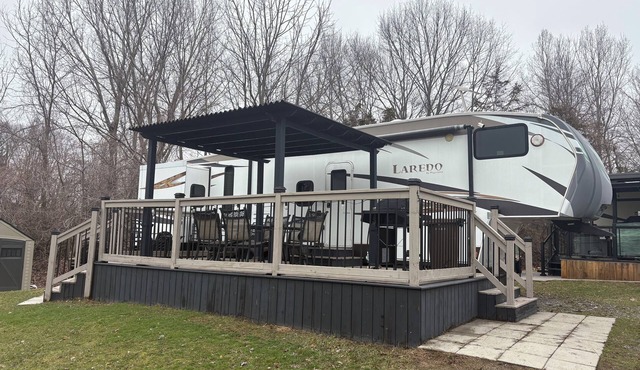 Large Trailer at Sherkston Shores Resort
