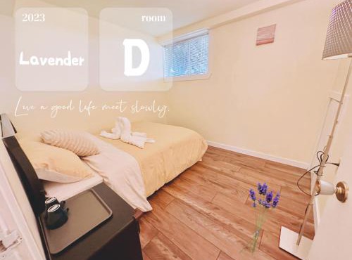 Lavender house with AC