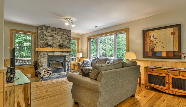Le Chalet du Lac Vert - Saint-Adolphe-d'Howard - SPA, Fireplace, Lake Access