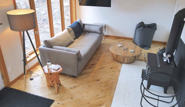 Le Huard - Chalet cozy au coeur de la nature urbaine de North Hatley