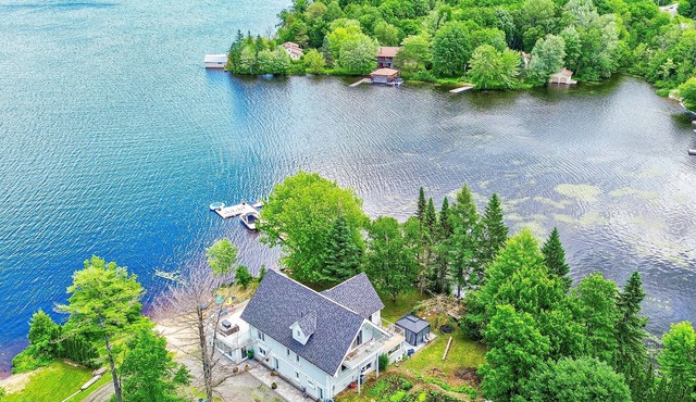 Luxury Muskoka Waterfront Private Beach Dock 26+Party 7 Bedrooms 4 Washrooms