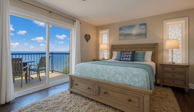 Luxury Waterfront Escape Near Toronto | Hot Tub, Sandy Beach & Amazing Views