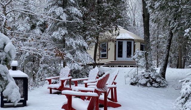 Luxury yurt
