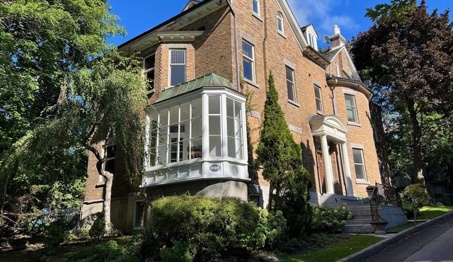 Magnificent 3 story Mansion in most prestigious area next to downtown Montreal..