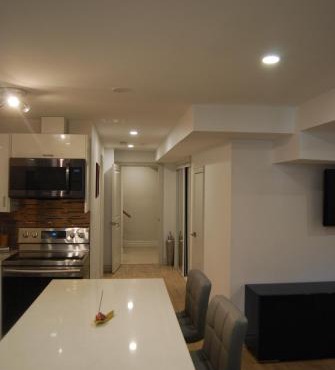 Modern 2-BR Basement Apartment