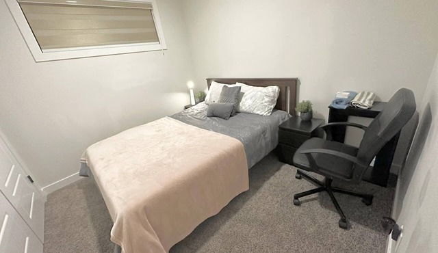 New, fresh, affordable, homey, 10 mins to the Edmonton Intl Airport.