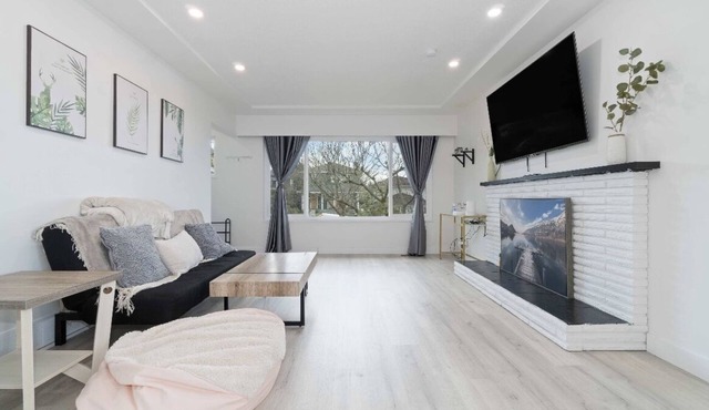 Newly renovated home in Burnaby with ocean view!
