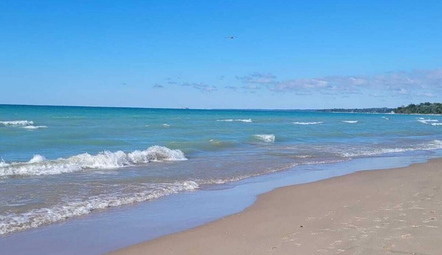 Newly renovated Huron Lake cottage, close walk to downtown and the beach!