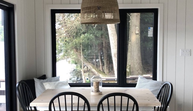 Newly-Renovated Muskoka Island Cottage Steps From Water