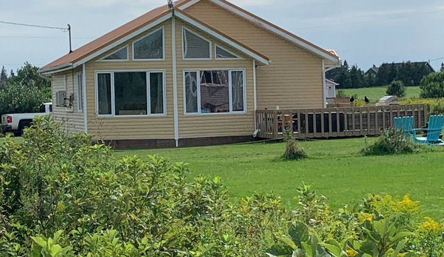 Ocean view cottage at St. Peter’s Bay