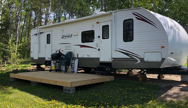 Pelican - Camper at Sunset Bay