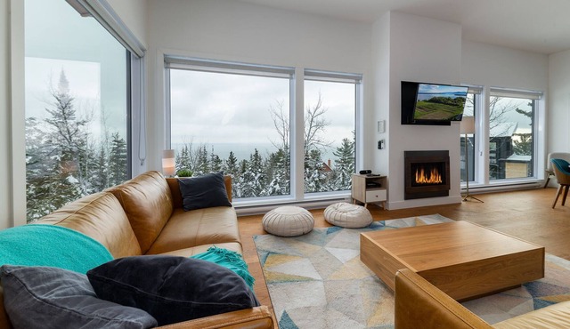 Perfect fusion with nature- panoramic view