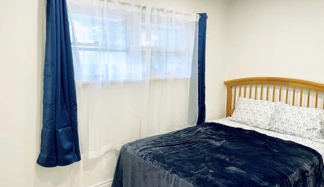 Private bedroom in shared bungalow