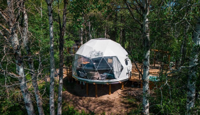 Refuge Bay Aer XL Dome - Luxury Off Grid Escape