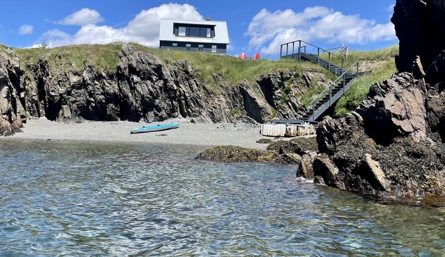 Renovated Oceanfront Home with Private Beach