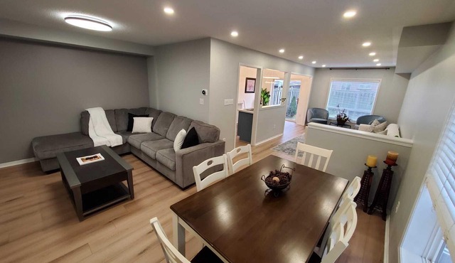 Spacious 3 bedroom Semi-detachednMinutes to GO station and storesnFree Parking