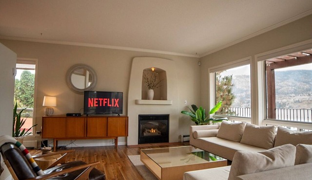 Spanish Mid Century Villa with Wood Barrel Sauna