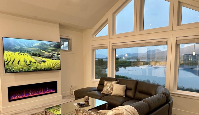 Spectacular 5 bedroom LAKEFRONT Home in “The Cottages on Osoyoos Lake”