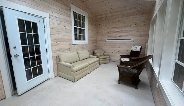 Spry 1 Ned's Landing ground level 2 bedroom waterfront unit with screened porch