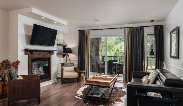 Suite 2 chambres avec vue sur Sommets St-Sauveur