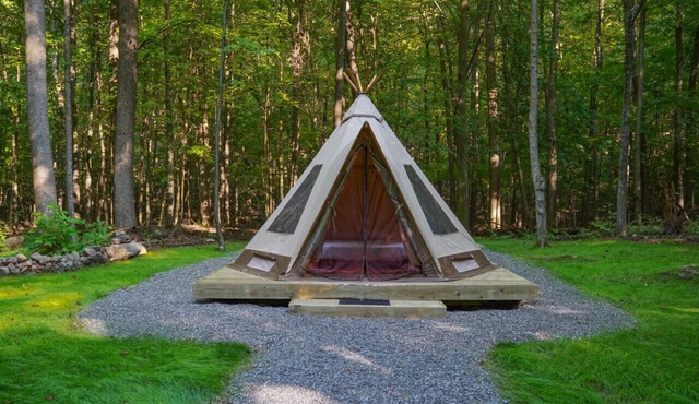 Teepee Style Glamping Tent