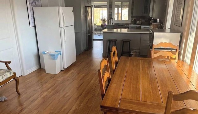 This cozy three bedroom, two bathroom cottage is a perfect choice for a family getaway