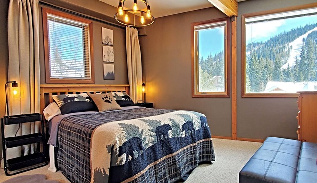 Tod Mtn Ski-In Amazing View Full Kitchen Cozy Fireplace Parking HotTub