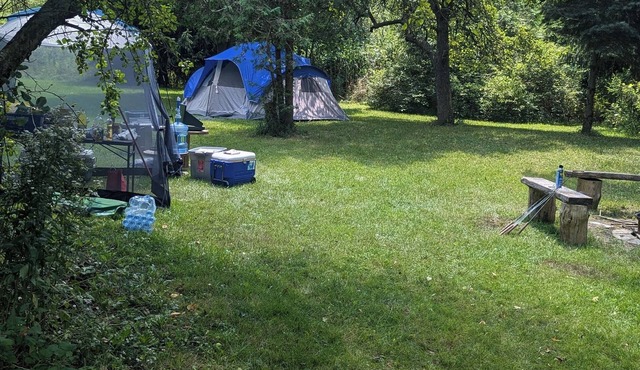 Valley Campsite on the Farm
