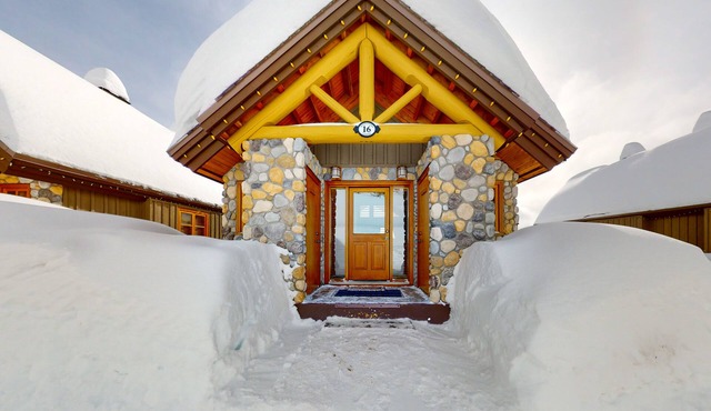 Woodcutter Cabin 16 | Snowy ski-in/out getaway with private hot tub & fireplaces