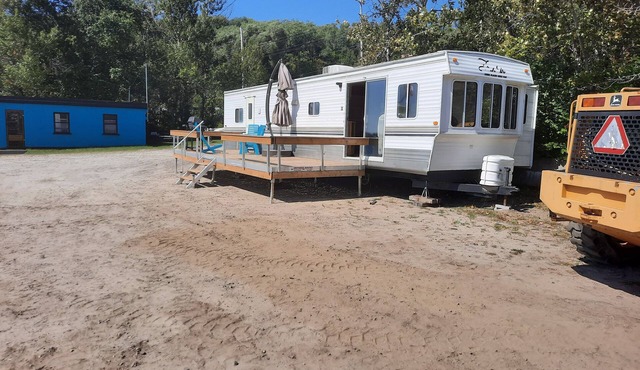 Year round trailer on trout lake