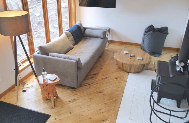 Le Huard - Chalet cozy au coeur de la nature urbaine de North Hatley