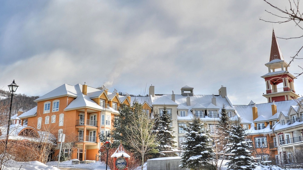 Photo of Buildings in Mont-Tremblant Pedestrian Village