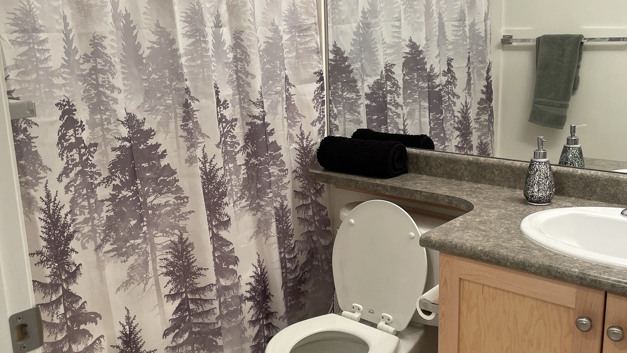 Photo of Bathroom in Radium Hot Springs