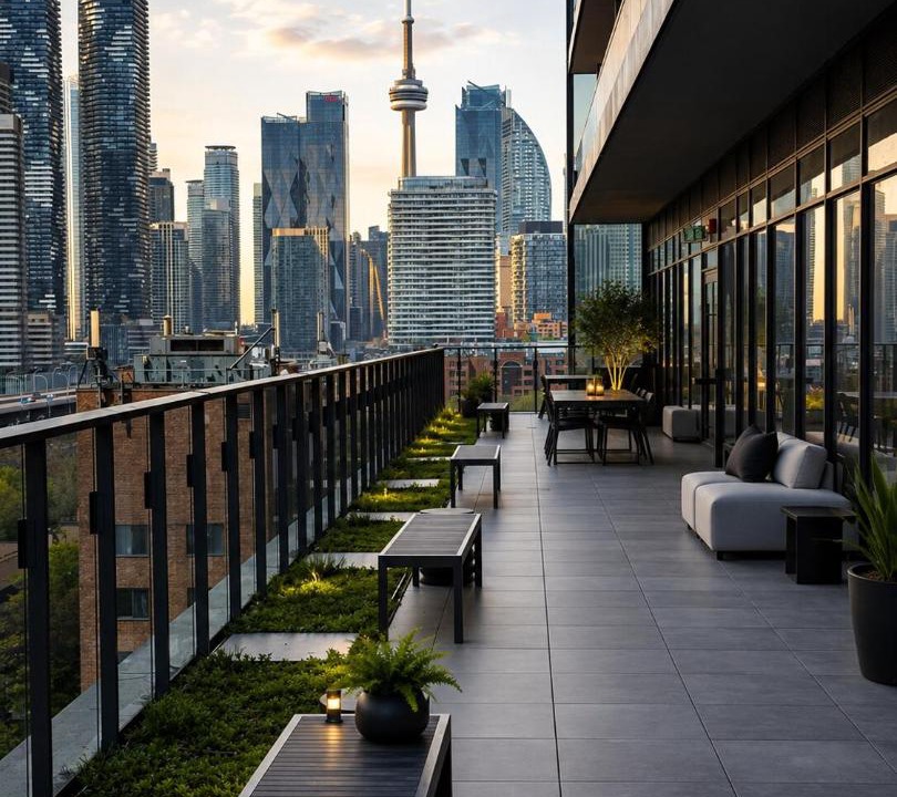 Photo of Patio Balcony in Downtown Toronto