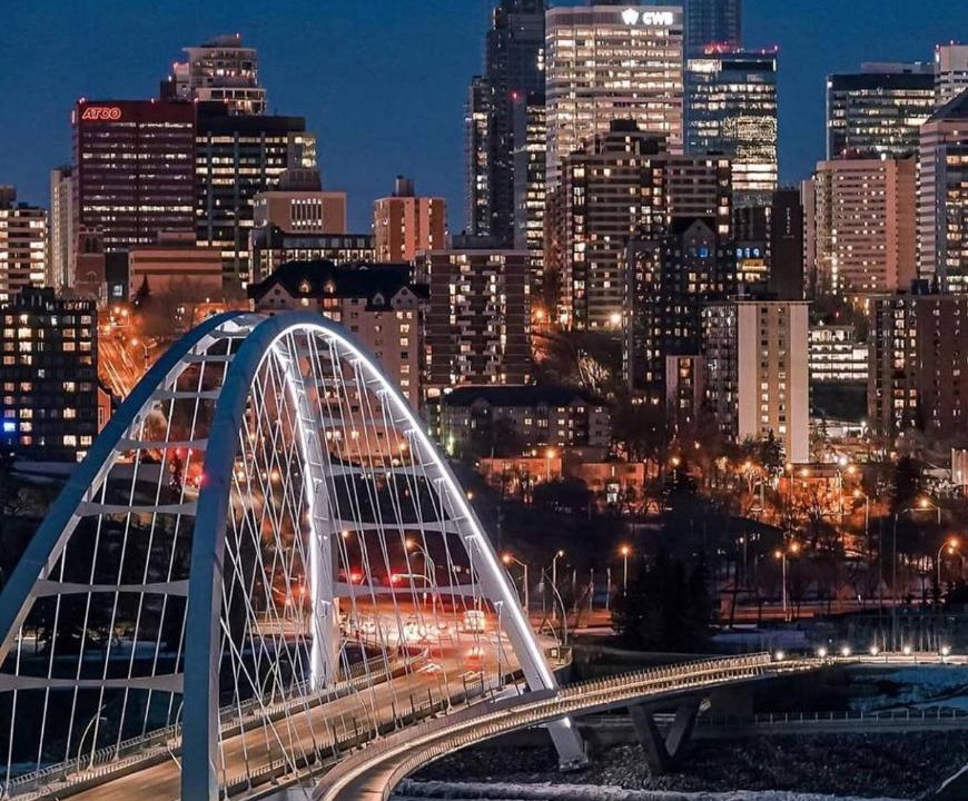 Photo of Buildings in North Central Edmonton