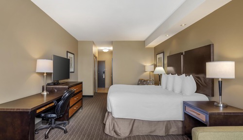 Standard Room, 1 King Bed, Accessible, Kitchenette (with Sofabed)