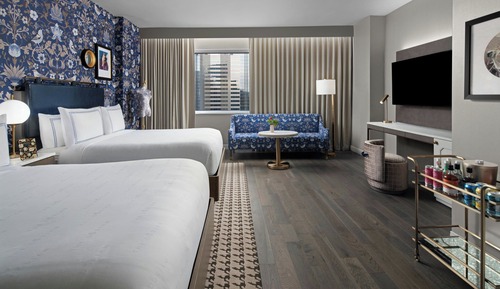 Room, 2 Queen Beds, City View