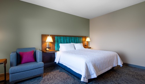 Room, 1 King Bed, Refrigerator & Microwave