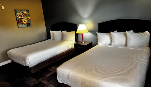 Standard Room, 2 Double Beds, Ground Floor