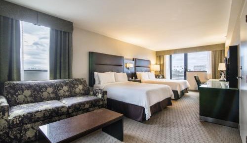 Premium Queen Room with Two Queen Beds and Single Sofa Bed
