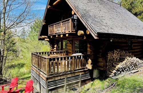 Mansonville Ski Chalet | Cabane du Hibou - Wood fireplace - Mont Owl's Head