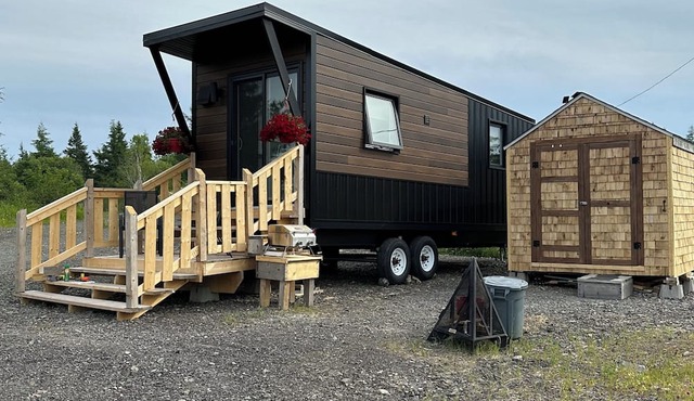 Private, Rural Tiny House with Gorgeous View, located on large property