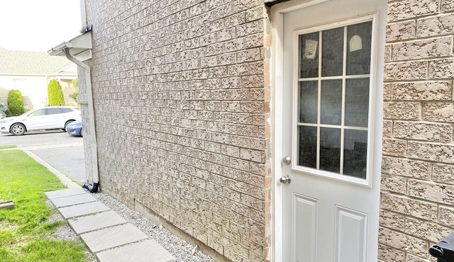 Furnished and fully stocked 2 bed, 1 bath legal basement apartment in Brampton .